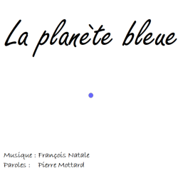 François Natale - La planète bleue